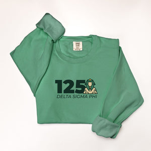 Delta Sigma Phi 125 Comfort Colors Crewneck Sweatshirt