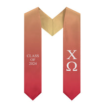 Load image into Gallery viewer, Chi Omega Gradient Stole