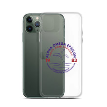 Load image into Gallery viewer, Alpha Omega Epsilon 40th Anniversary Clear Case for iPhone®