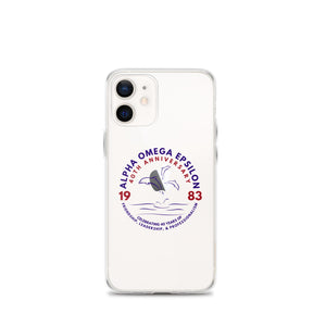 Alpha Omega Epsilon 40th Anniversary Clear Case for iPhone®