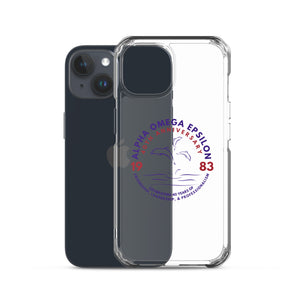 Alpha Omega Epsilon 40th Anniversary Clear Case for iPhone®