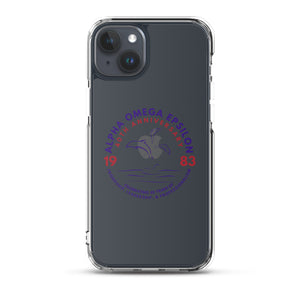 Alpha Omega Epsilon 40th Anniversary Clear Case for iPhone®