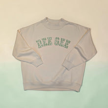 Load image into Gallery viewer, Dee Gee Mockneck - Vanilla, Gingham Light Green &amp; Light Green