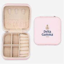Load image into Gallery viewer, Delta Gamma Jewelry Travel Case