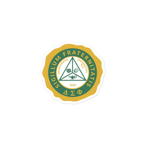 Delta Sigma Phi Fraternity Seal Sticker