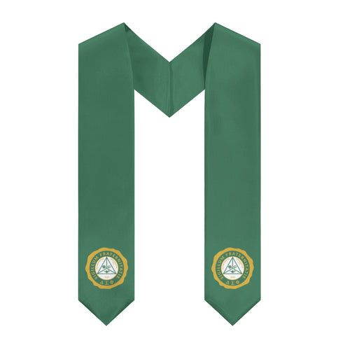 Delta Sigma Phi Stole With Seal - Green