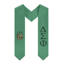 Load image into Gallery viewer, Delta Sigma Phi 125th Anniversary Graduation Stole - Green