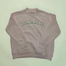 Load image into Gallery viewer, DELTA ZETA Mockneck - Pink, Gingham Green &amp; White