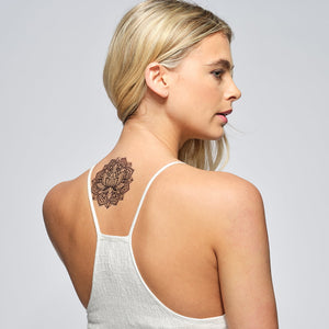 Sigma Kappa 150th Anniversary Badge Temporary Tattoo