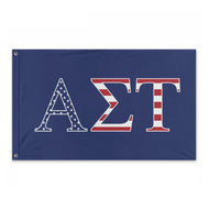 Alpha Sigma Tau USA Flag - Blue