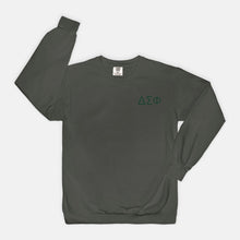 Load image into Gallery viewer, Delta Sigma Phi 125th Anniversary Comfort Colors Crewneck Sweatshirt