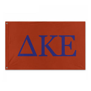 Delta Kappa Epsilon Fraternity Flag - Red & Navy