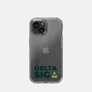 Delta Sig iPhone 15 Clear Case