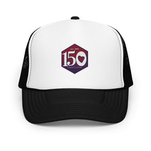 Load image into Gallery viewer, Sigma Kappa Anniversary Badge Foam Trucker Hat