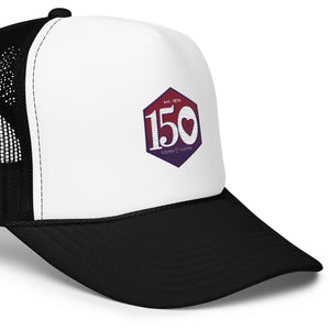 Sigma Kappa Anniversary Badge Foam Trucker Hat