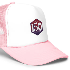 Sigma Kappa Anniversary Badge Foam Trucker Hat