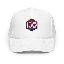 Load image into Gallery viewer, Sigma Kappa Anniversary Badge Foam Trucker Hat