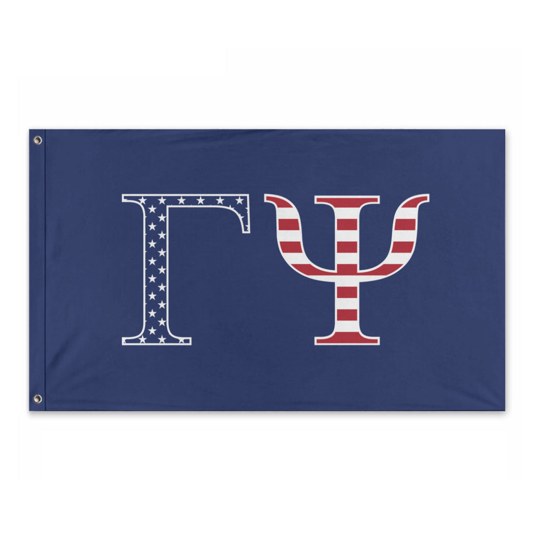 Gamma Psi USA Flag - Blue