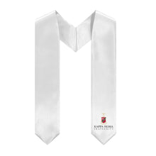 Load image into Gallery viewer, Kappa Sigma Logo Stole -  White