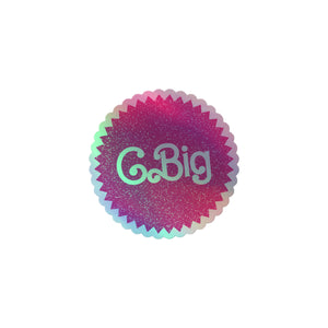 GBig Barbie Matel Holographic Sticker