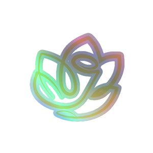 Omega Phi Alpha Holographic Rose Sticker - Leadership