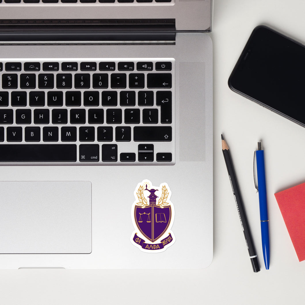 Phi Alpha Delta Crest Sticker