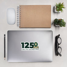 Load image into Gallery viewer, Delta Sigma Phi 125 With Text Anniversary Sticker