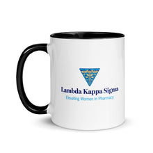 Load image into Gallery viewer, Lambda Kappa Sigma Mug with Color Inside