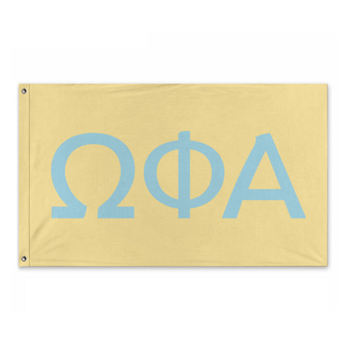 Omega Phi Alpha Official Letters Flag - Leadership & Friendship