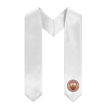 Load image into Gallery viewer, Phi Kappa Theta Emblem Stole - White