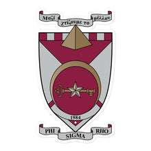 Load image into Gallery viewer, Phi Sigma Rho Crest Sticker