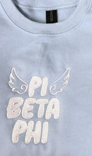 Load image into Gallery viewer, Pi Beta Phi Wings Embroidered Sweatshirt