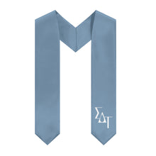 Load image into Gallery viewer, Sigma Delta Tau Stole - Droplet Blue