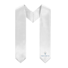 Load image into Gallery viewer, Sigma Delta Tau Logo Stole - White