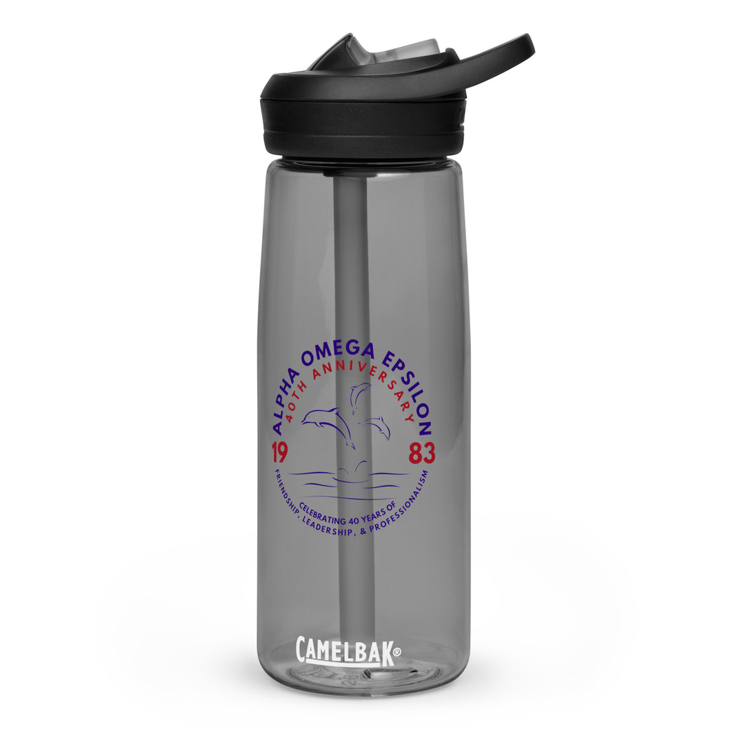 Alpha Omega Epsilon 40th Anniversary CamelBak Eddy®+ Water Bottle