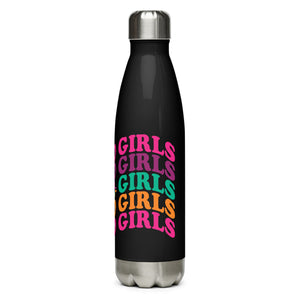 NPC Let's Go Girls Stainless Steel Water Bottle