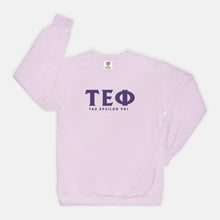 Load image into Gallery viewer, Tau Epsilon Phi Comfort Colors Sweatshirt
