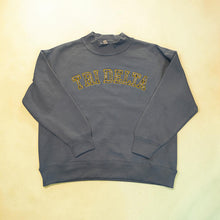 Load image into Gallery viewer, TRI DELTA Mockneck - Blue, White &amp; Blue Floral &amp; Lemon Yellow