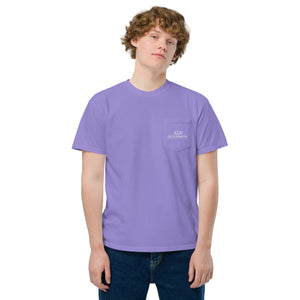 Delta Sigma Phi Comfort Colors Pocket T-Shirt - Dark