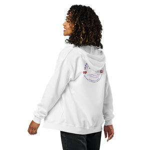 Alpha Omega Epsilon 40th Anniversary Zip  Hoodie