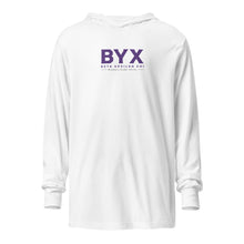 Load image into Gallery viewer, BYX Hooded Long-Sleeve Tee - Colored Logo