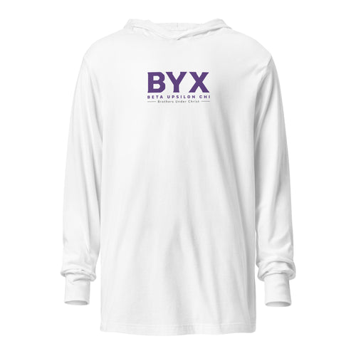 BYX Hooded Long-Sleeve Tee - Colored Logo