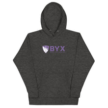 Load image into Gallery viewer, Beta Upsilon Chi Purple Logo Premium Hoodie