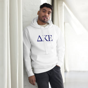 Delta Kappa Epsilon Navy Letter Hoodie