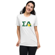 Load image into Gallery viewer, Sigma Alpha Greek Letters With Bull T-Shirt