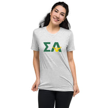 Load image into Gallery viewer, Sigma Alpha Greek Letters With Bull T-Shirt