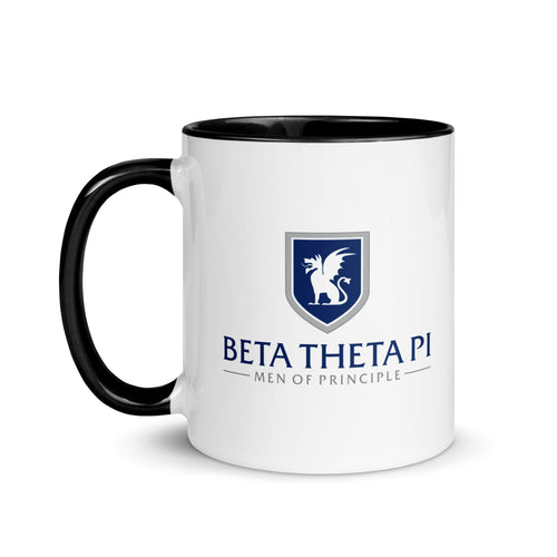 Beta Theta Pi Black & White Mug