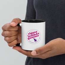 Load image into Gallery viewer, Sigma Lambda Gamma Mug With Color Inside