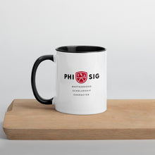 Load image into Gallery viewer, Phi Sigma Kappa Mug with Color Inside