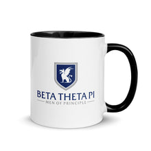 Load image into Gallery viewer, Beta Theta Pi Black &amp; White Mug